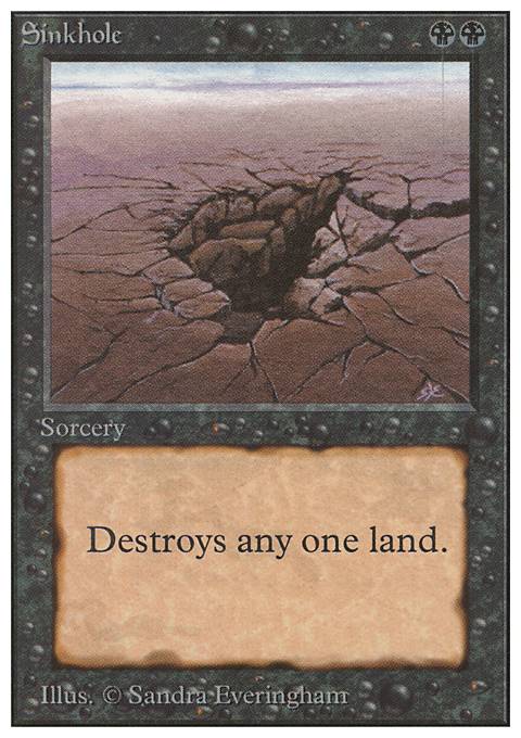 Featured card: Sinkhole