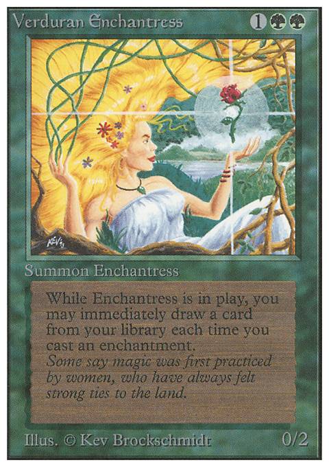 Featured card: Verduran Enchantress