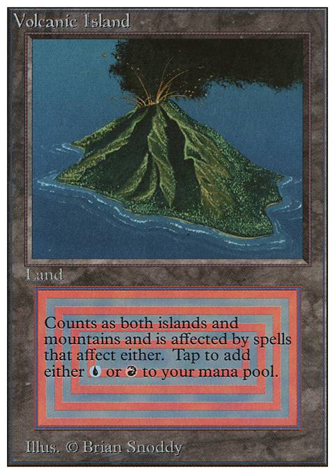 Featured card: Volcanic Island