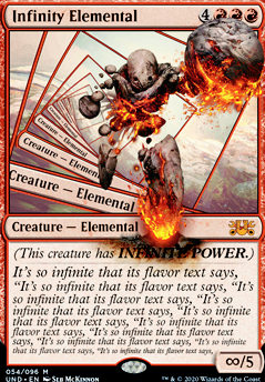 Featured card: Infinity Elemental