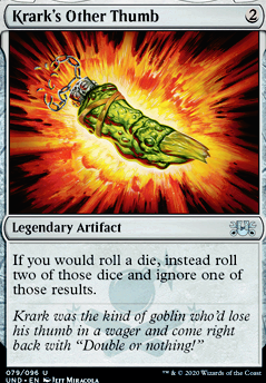 Krark's Other Thumb feature for Roll for Initiative