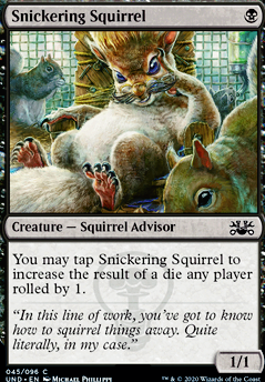 Featured card: Snickering Squirrel