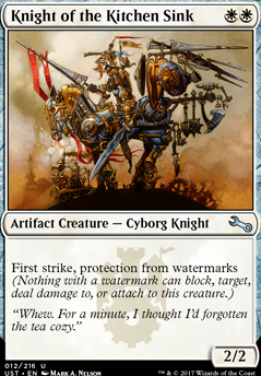 Knight of the Kitchen Sink F