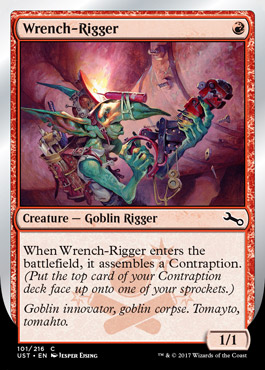 Wrench-Rigger feature for Rakdos Contraptions