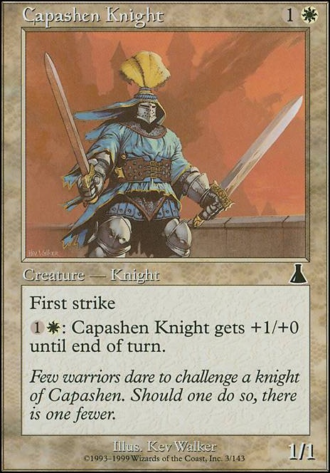 Featured card: Capashen Knight