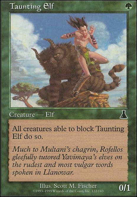 Featured card: Taunting Elf