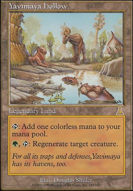 Featured card: Yavimaya Hollow