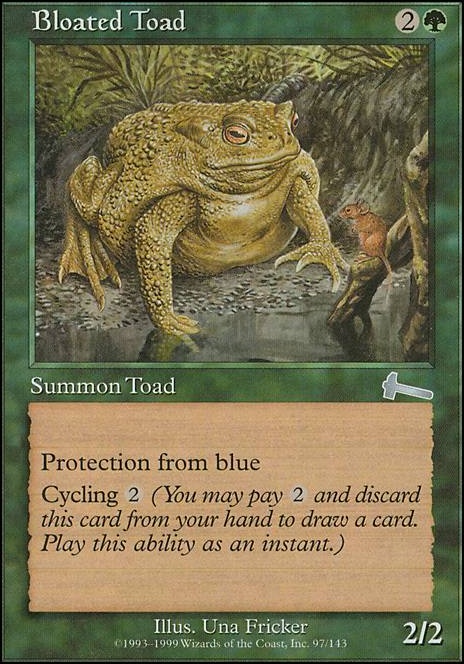 Featured card: Bloated Toad