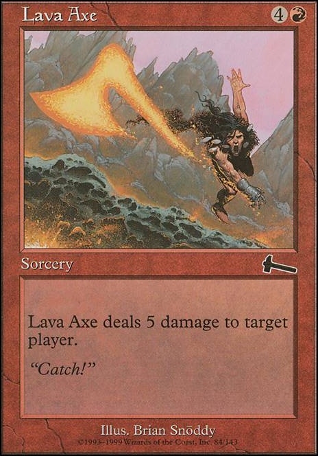 Featured card: Lava Axe