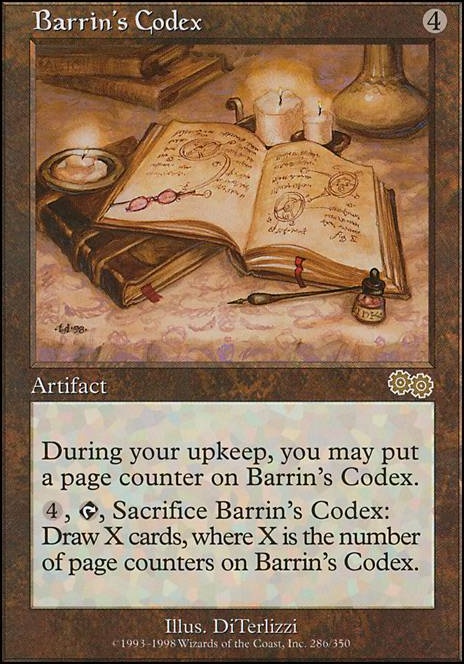 Featured card: Barrin's Codex