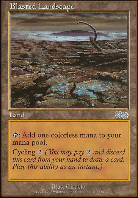 Featured card: Blasted Landscape