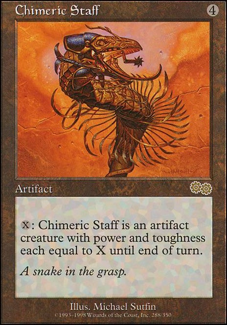 Featured card: Chimeric Staff