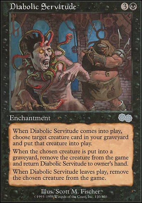 Featured card: Diabolic Servitude