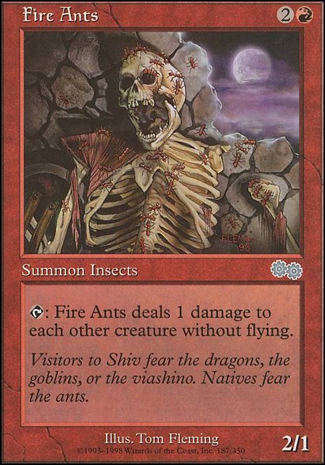 Featured card: Fire Ants