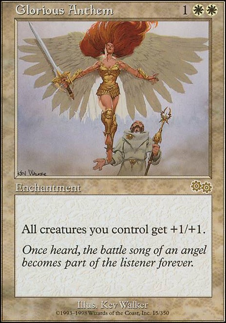 Glorious Anthem feature for Radiant casual EDH (retired)