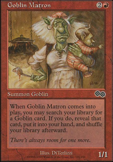 Featured card: Goblin Matron