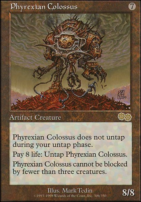 Featured card: Phyrexian Colossus