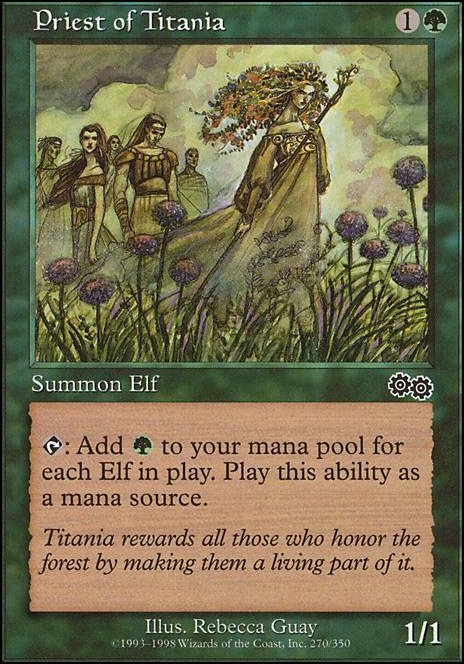 Priest of Titania feature for Elves - Premodern