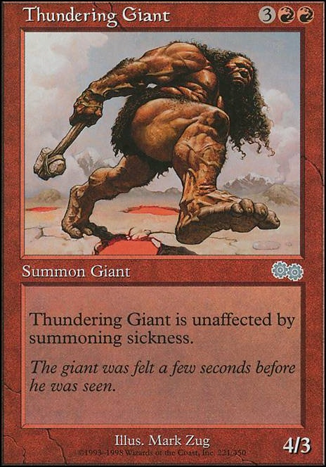 Featured card: Thundering Giant