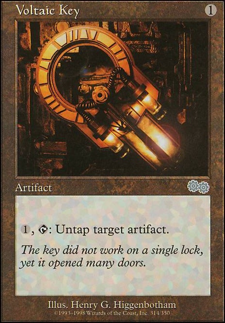Voltaic Key feature for Artifact EDH (Control)