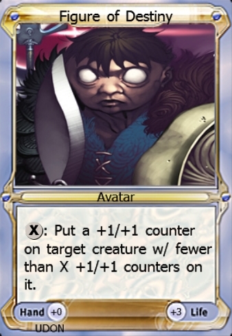 Featured card: Figure of Destiny Avatar