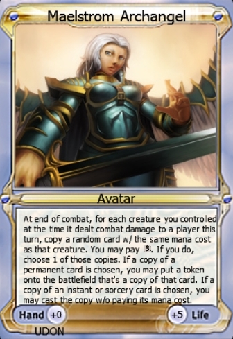 Featured card: Maelstrom Archangel Avatar