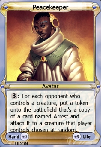 Featured card: Peacekeeper Avatar