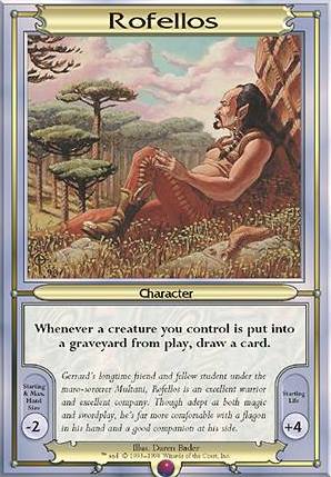 Featured card: Rofellos Character