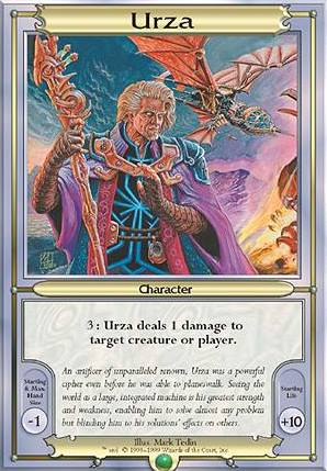 Urza Character feature for 5 Colorless Tron-chantments