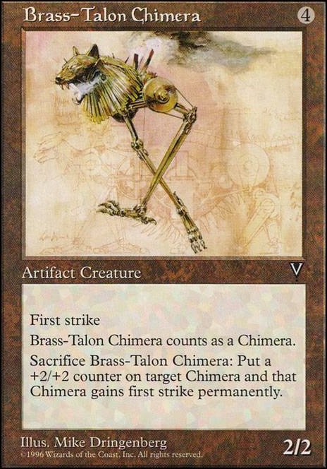 Featured card: Brass-Talon Chimera