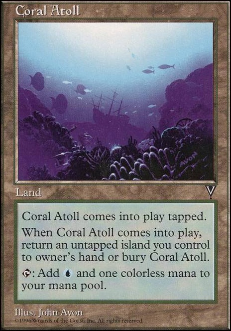 Coral Atoll feature for Kitchen Sink