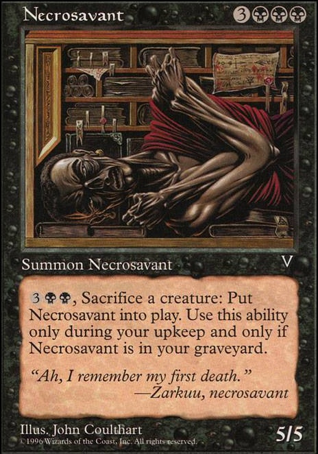 Featured card: Necrosavant