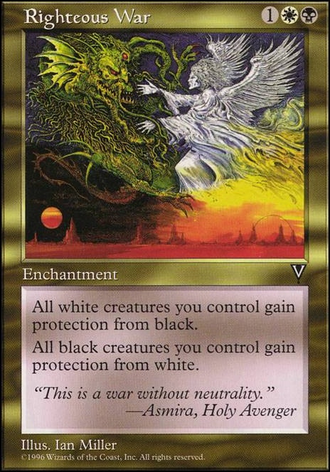 Featured card: Righteous War