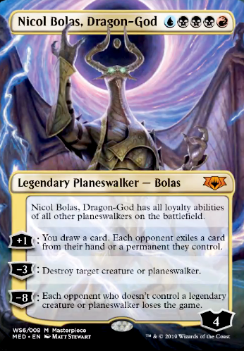 Featured card: Nicol Bolas, Dragon-God