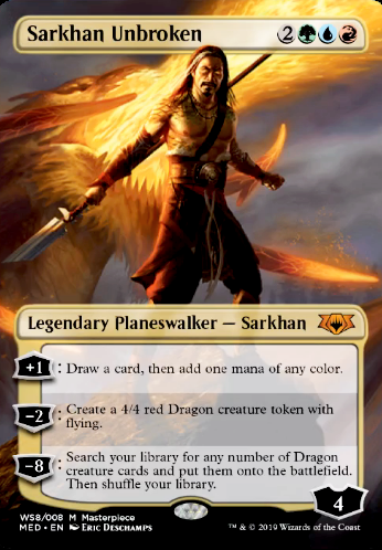Sarkhan Unbroken feature for Another Dragon Edh