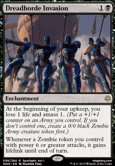 Dreadhorde Invasion feature for Invasion of Amonkhet