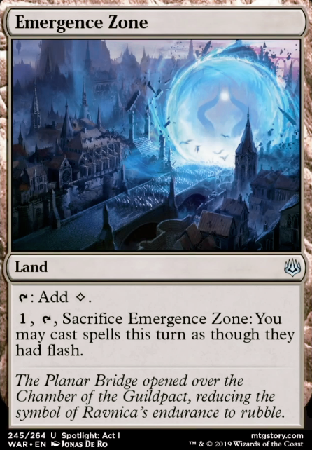Emergence Zone the Gathering Magic War of the Spark