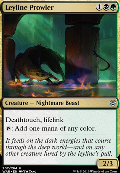 Leyline Prowler feature for Non-Competitive Beast Tribal (Feedback Welcome)