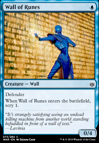 Featured card: Wall of Runes