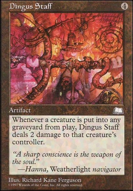 Featured card: Dingus Staff