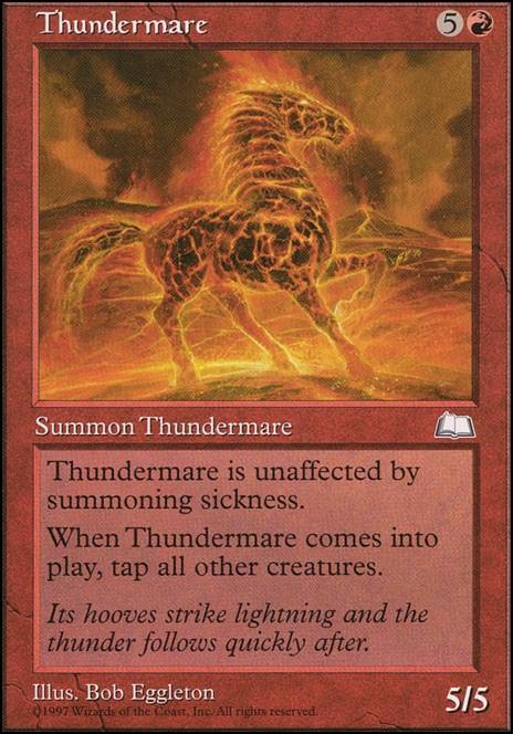 Featured card: Thundermare