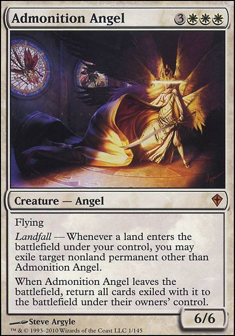 Admonition Angel feature for blue/white from hell angel/flying