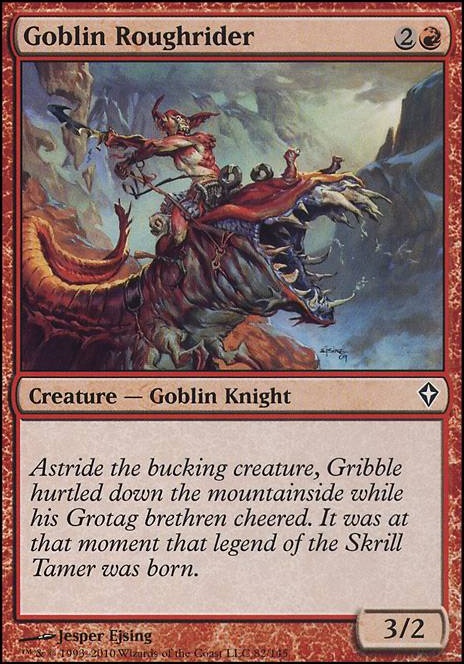 Featured card: Goblin Roughrider