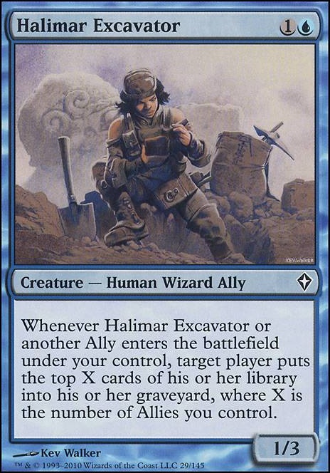 Halimar Excavator feature for Pauper Ally Mill