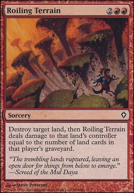 Roiling Terrain feature for Scorched Jund