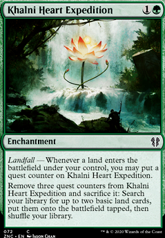 Featured card: Khalni Heart Expedition