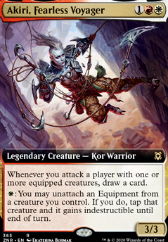 Featured card: Akiri, Fearless Voyager
