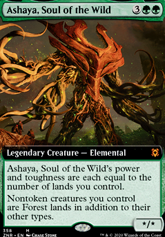 Ashaya, Soul of the Wild feature for forest power deck