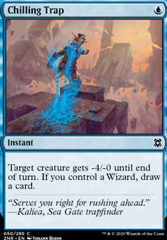 Chilling Trap feature for Mono-Blue Delver/Terror Pauper