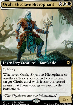 Featured card: Orah, Skyclave Hierophant